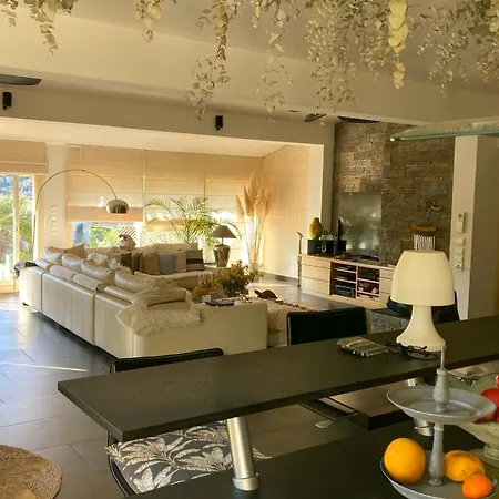 For 7 Guests With Private Pool And Hot Tub Near Cannes