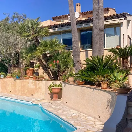 For 7 Guests With Private Pool And Hot Tub Near Cannes Willa
